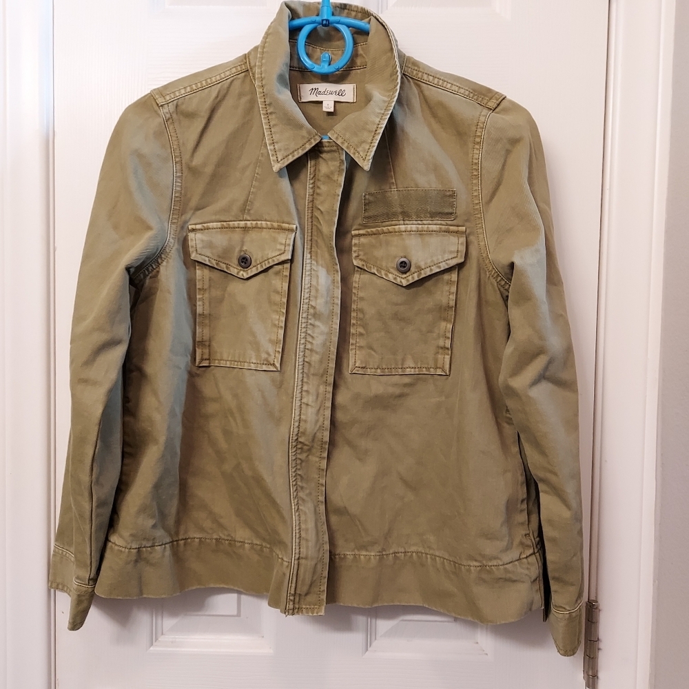 Madewell army swing jacket